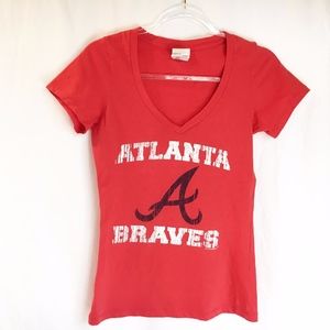 MLB Atlanta Braves VNeck Baseball graphic T-shirt